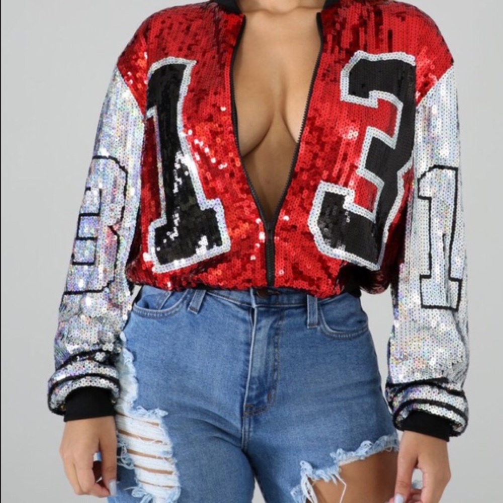 “13” Sequin Jacket